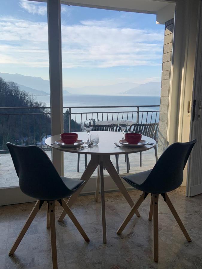 Casa Colmegna Mit Traumhaften See- Und Bergblick Luino Luaran gambar