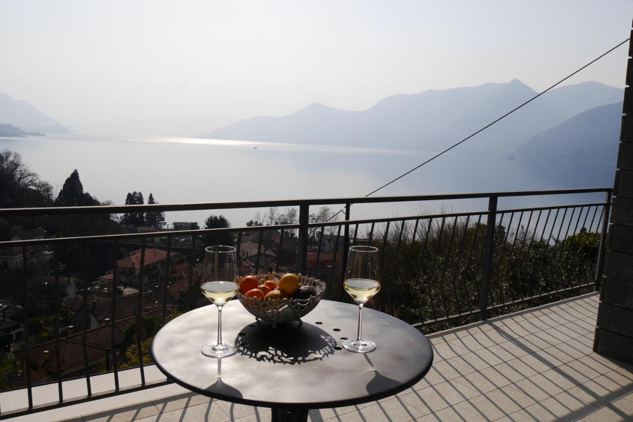 Casa Colmegna Mit Traumhaften See- Und Bergblick Luino Luaran gambar